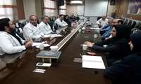 برگزاری جلسه کمیته کنترل عفونت و کمیته ارتقای بخش اورژانس 